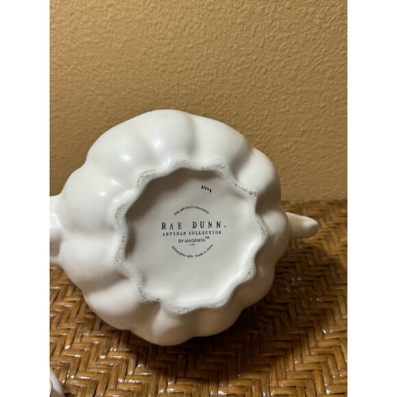 Rae Dunn Artisan Tea Pumpkin Shaped Fall Teapot Halloween Thanksgiving Fall - Picture 13 of 14